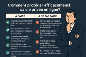 Comment protéger efficacement sa vie privée en ligne ?